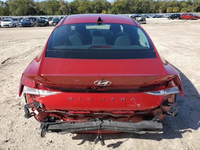 KMHLL4AG3MU179748 - 2021 HYUNDAI ELANTRA SE RED photo 6