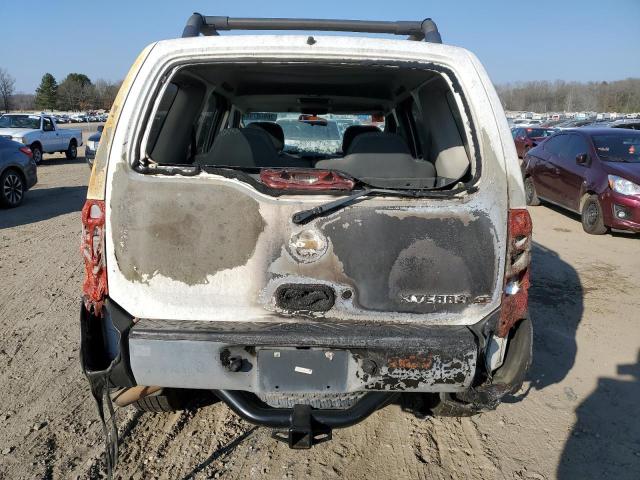 5N1ED28T53C659064 - 2003 NISSAN XTERRA XE WHITE photo 6