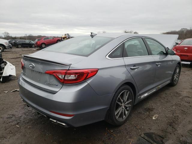 5NPE34AB4HH462791 - 2017 HYUNDAI SONATA SPORT SILVER photo 3