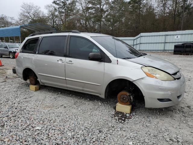 5TDZK23C97S077993 - 2007 TOYOTA SIENNA CE SILVER photo 4