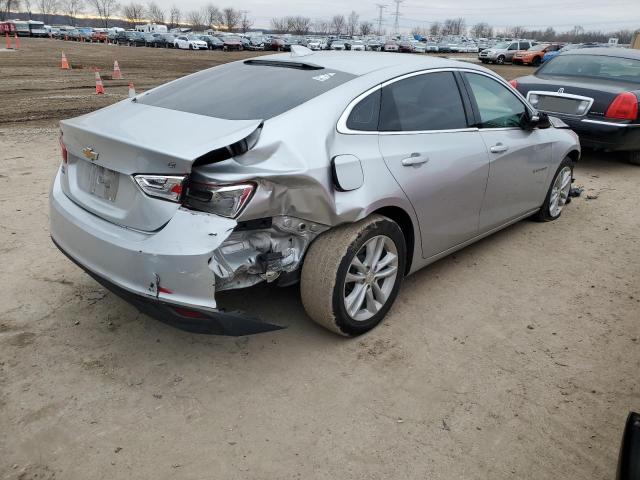 1G1ZD5ST4JF163015 - 2018 CHEVROLET MALIBU LT SILVER photo 3