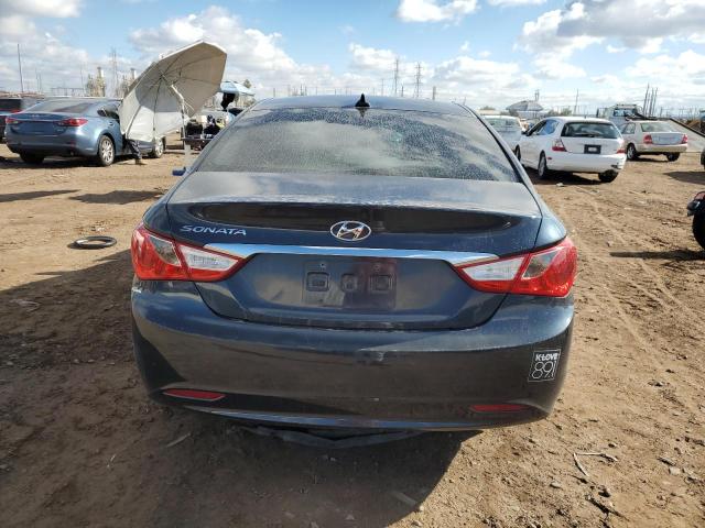 5NPEB4AC2DH512142 - 2013 HYUNDAI SONATA GLS BLUE photo 6