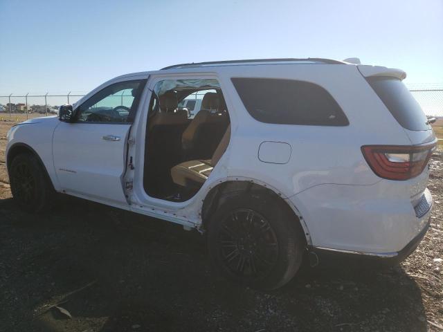 1C4RDJEG2FC850484 - 2015 DODGE DURANGO CITADEL WHITE photo 2