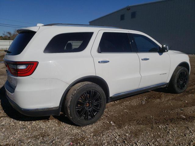 1C4RDJEG2FC850484 - 2015 DODGE DURANGO CITADEL WHITE photo 3