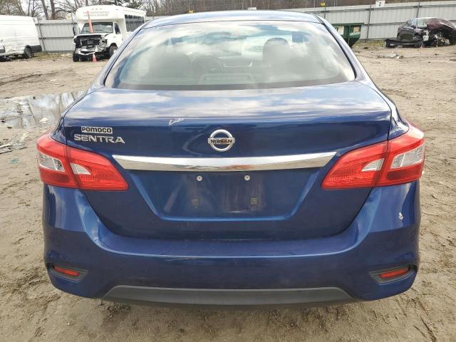 3N1AB7AP5JY205679 - 2018 NISSAN SENTRA S BLUE photo 6