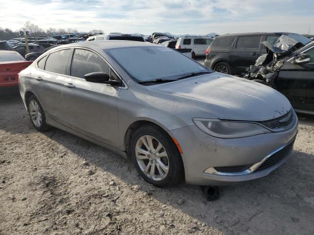 1C3CCCAB7FN660770 - 2015 CHRYSLER 200 LIMITED SILVER photo 4