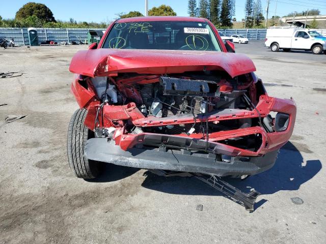 3TYAX5GN6NT039148 - 2022 TOYOTA TACOMA DOUBLE CAB 红色 照片 5