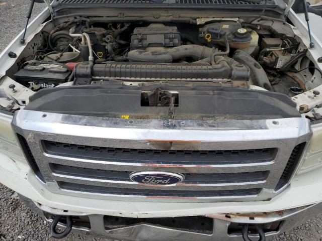 1FTNX20565EC02506 - 2005 FORD F250 SUPER DUTY WHITE photo 11