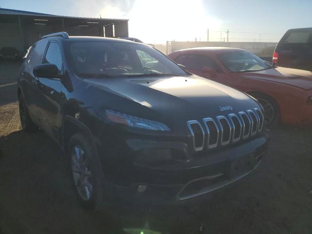 1C4PJLDB9EW314551 - 2014 JEEP CHEROKEE LIMITED BLACK photo 4