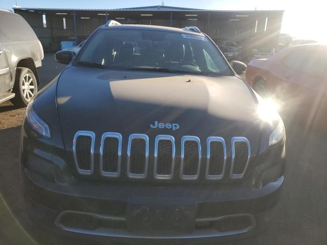 1C4PJLDB9EW314551 - 2014 JEEP CHEROKEE LIMITED BLACK photo 5