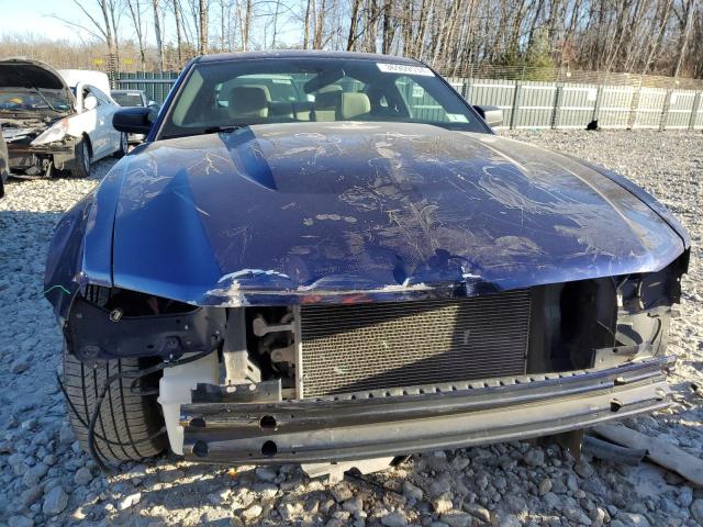 1ZVBP8AM2C5287740 - 2012 FORD MUSTANG BLUE photo 5