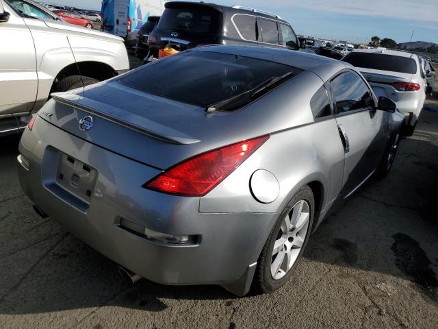 JN1AZ34D14T150070 - 2004 NISSAN 350Z COUPE GRAY photo 3