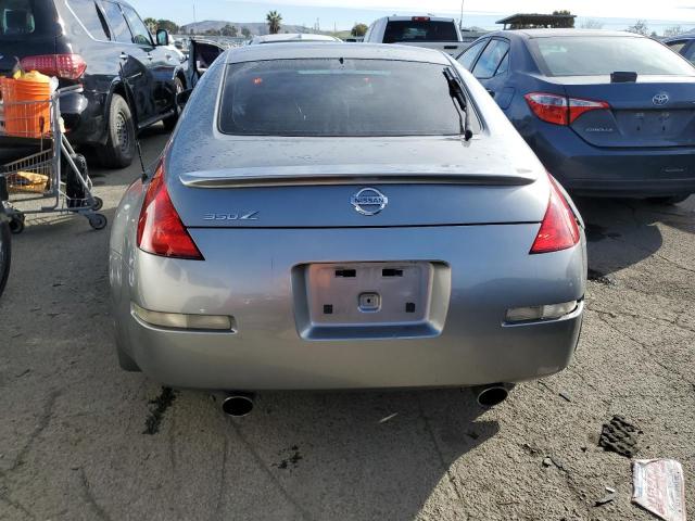 JN1AZ34D14T150070 - 2004 NISSAN 350Z COUPE GRAY photo 6