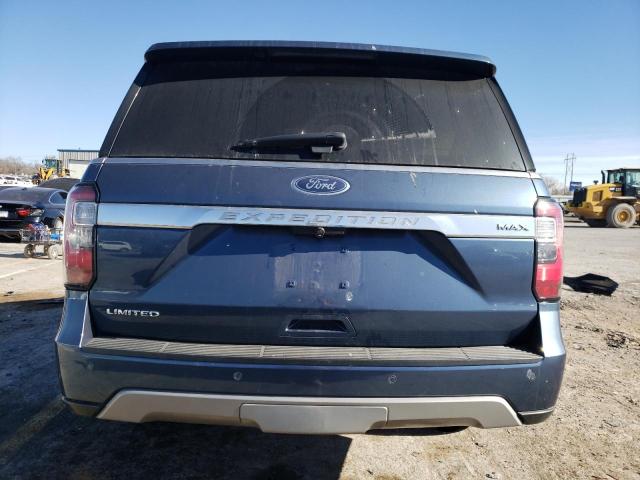 1FMJK2AT7KEA28897 - 2019 FORD EXPEDITION MAX LIMITED BLUE photo 6