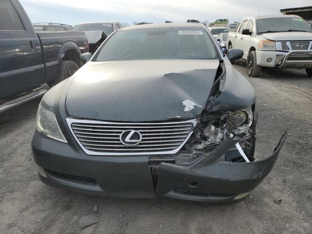 JTHBL46F375013162 - 2007 LEXUS LS 460 GREEN photo 5