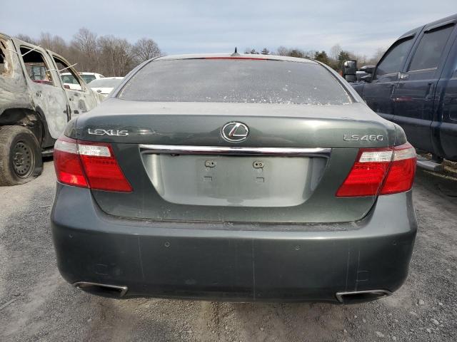 JTHBL46F375013162 - 2007 LEXUS LS 460 GREEN photo 6