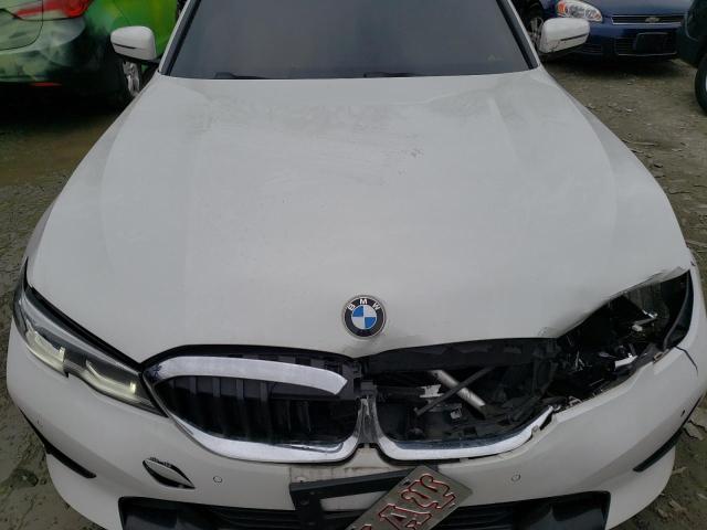 WBA5R7C51KAJ82166 - 2019 BMW 330XI WHITE photo 11