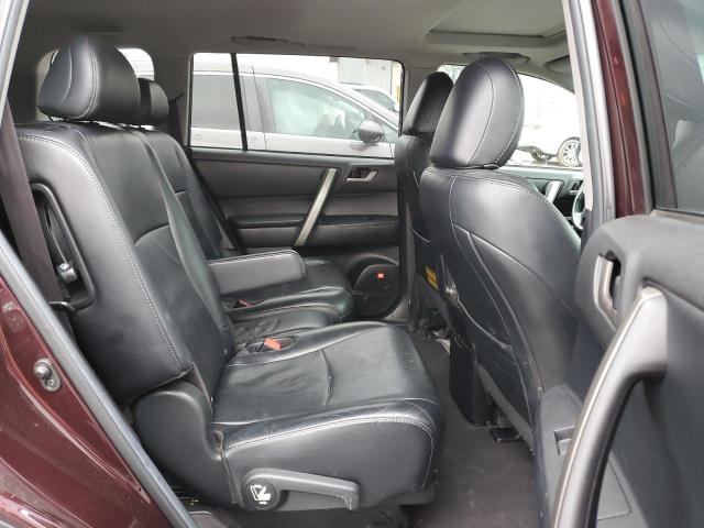 5TDBK3EH1BS063692 - 2011 TOYOTA HIGHLANDER BASE برغندي صورة 11