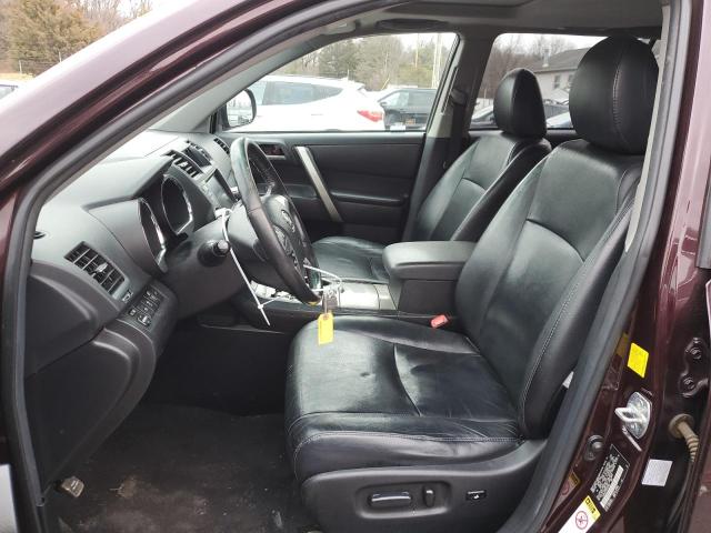 5TDBK3EH1BS063692 - 2011 TOYOTA HIGHLANDER BASE برغندي صورة 7