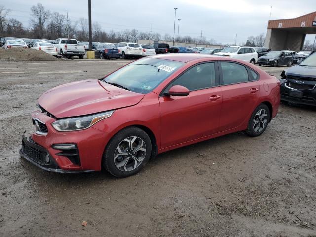 3KPF24AD3LE173410 - 2020 KIA FORTE FE RED photo 1