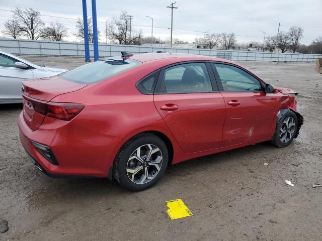 3KPF24AD3LE173410 - 2020 KIA FORTE FE RED photo 3