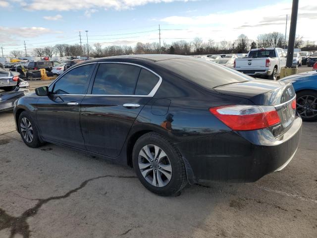 1HGCR2F33EA279575 - 2014 HONDA ACCORD LX BLACK photo 2