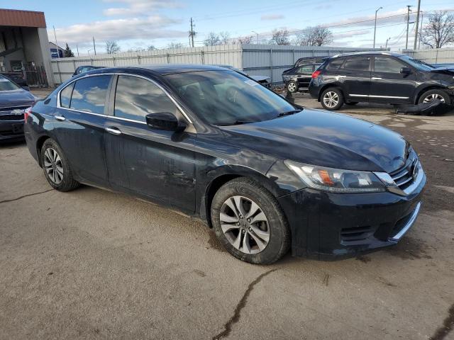 1HGCR2F33EA279575 - 2014 HONDA ACCORD LX BLACK photo 4