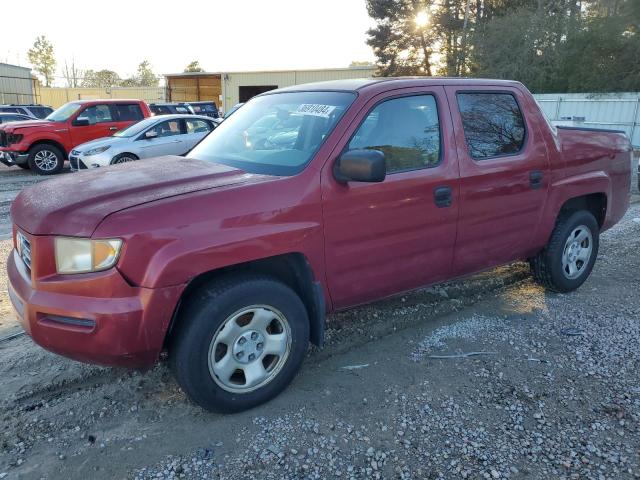 2HJYK16236H562051 - 2006 HONDA RIDGELINE RT RED photo 1