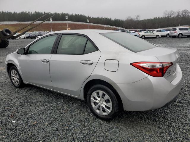 2T1BURHE8EC065886 - 2014 TOYOTA COROLLA L WHITE photo 2