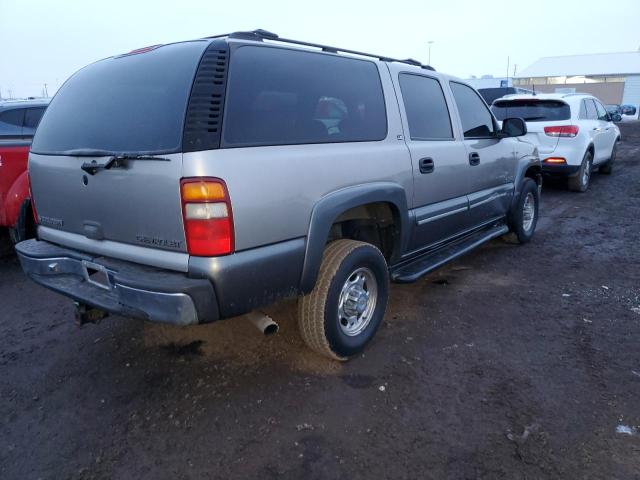 3GNGK26U2YG166694 - 2000 CHEVROLET SUBURBAN K2500 SILVER photo 3