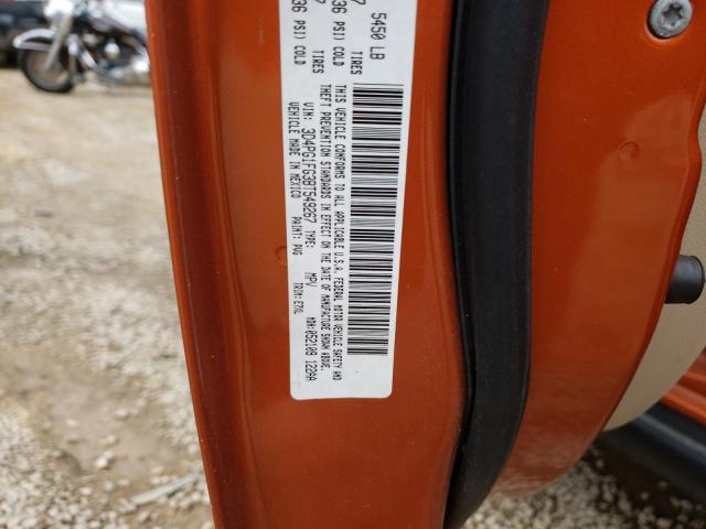 3D4PG1FG3BT549267 - 2011 DODGE JOURNEY MAINSTREET ORANGE photo 13