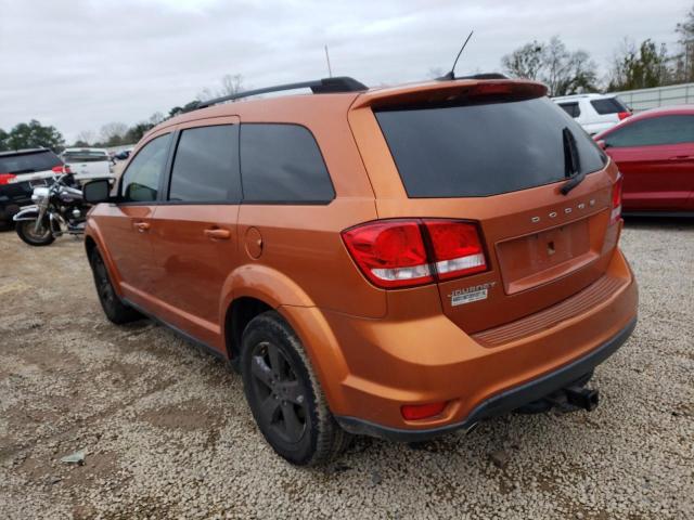 3D4PG1FG3BT549267 - 2011 DODGE JOURNEY MAINSTREET ORANGE photo 2