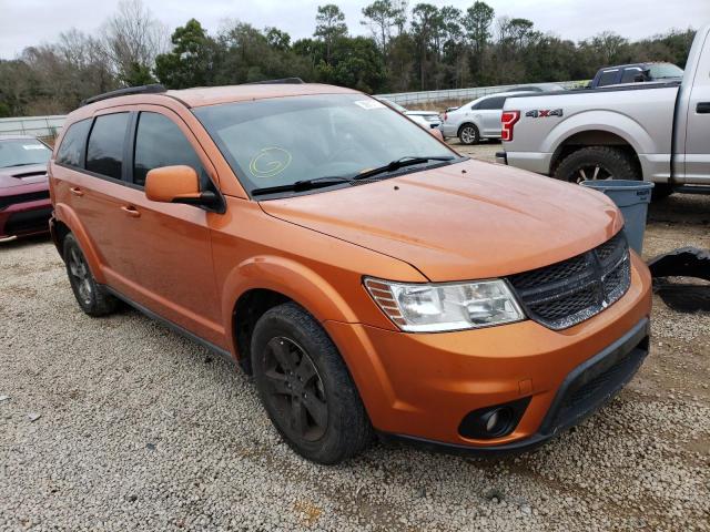 3D4PG1FG3BT549267 - 2011 DODGE JOURNEY MAINSTREET ORANGE photo 4