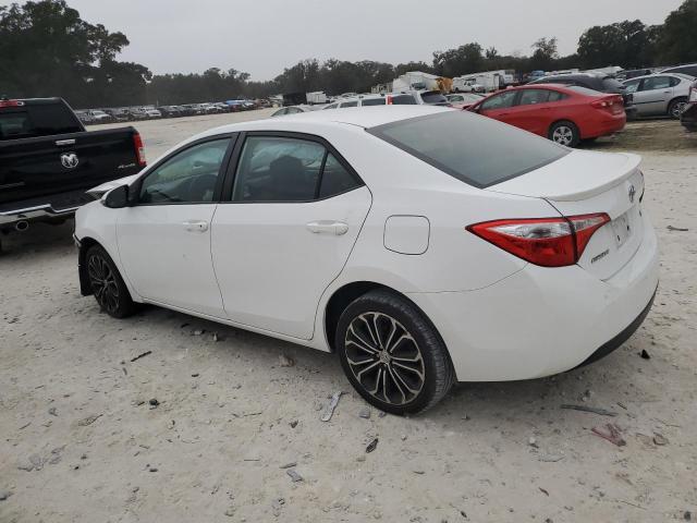 2T1BURHE8FC336365 - 2015 TOYOTA COROLLA L WHITE photo 2