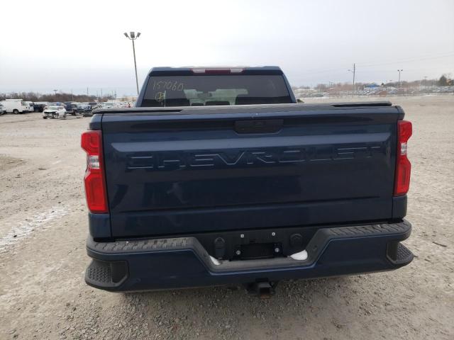 3GCPYBEH0KG157060 - 2019 CHEVROLET SILVERADO K1500 CUSTOM BLUE photo 6