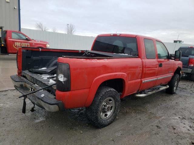 1GTGK29U41Z292033 - 2001 GMC NEW SIERRA K2500 RED photo 3