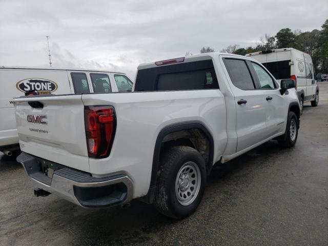 1GTPHAEK0NZ590694 - 2022 GMC SIERRA C1500 WHITE photo 3