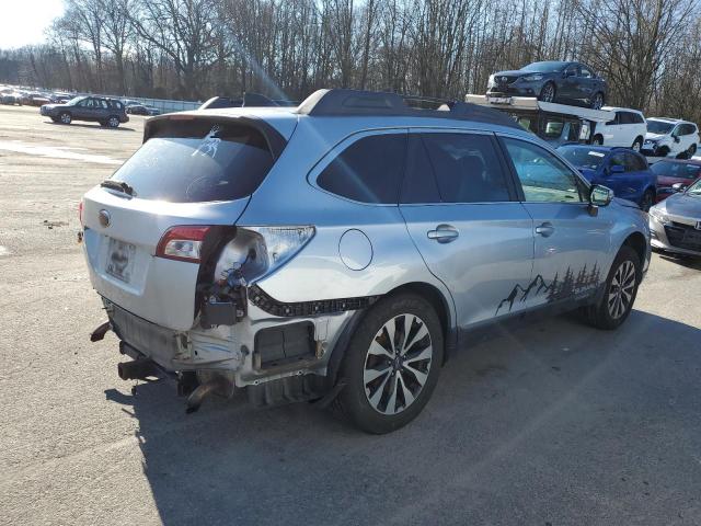 4S4BSENC5H3244445 - 2017 SUBARU OUTBACK 3.6R LIMITED SILVER photo 3