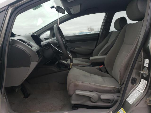 2HGFA16396H024057 - 2006 HONDA CIVIC DX VP Արծաթագույն լուսանկար 7