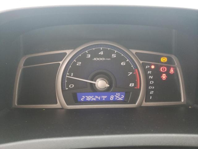 2HGFA16396H024057 - 2006 HONDA CIVIC DX VP Արծաթագույն լուսանկար 9