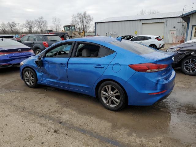 5NPD84LF5HH041109 - 2017 HYUNDAI ELANTRA SE BLUE photo 2