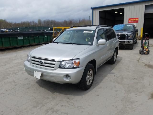 JTEHD21A950039716 - 2005 TOYOTA HIGHLANDER  photo 2