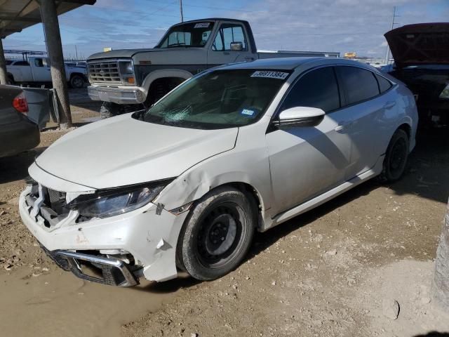 19XFC2F67LE018984 - 2020 HONDA CIVIC LX WHITE photo 1