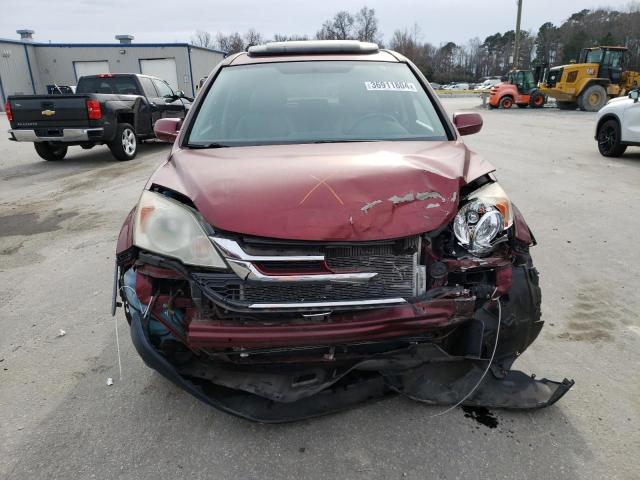 5J6RE3H7XAL042214 - 2010 HONDA CR-V EXL RED photo 5