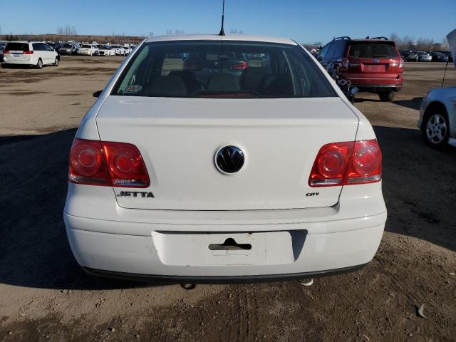 3VWTK49M69M623358 - 2009 VOLKSWAGEN CITY JETTA WHITE photo 6