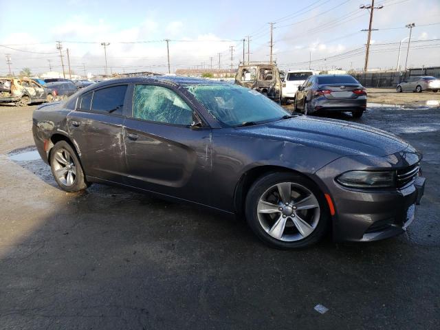 2C3CDXBG1GH105046 - 2016 DODGE CHARGER SE CHARCOAL photo 4
