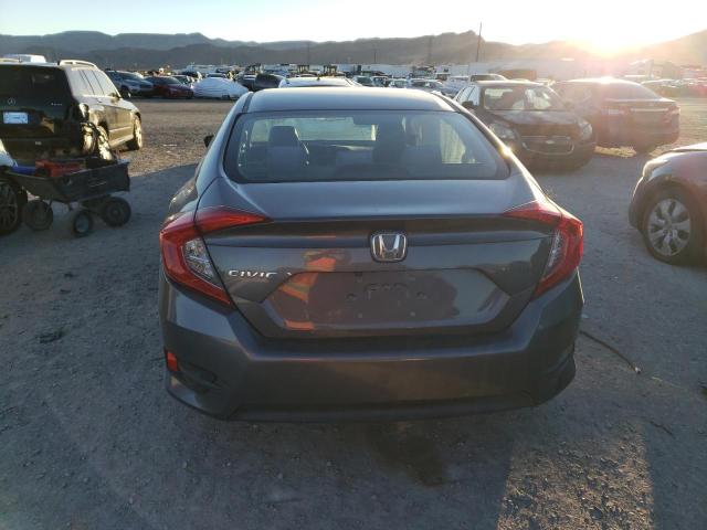 2HGFC2F56JH509010 - 2018 HONDA CIVIC LX GRAY photo 6