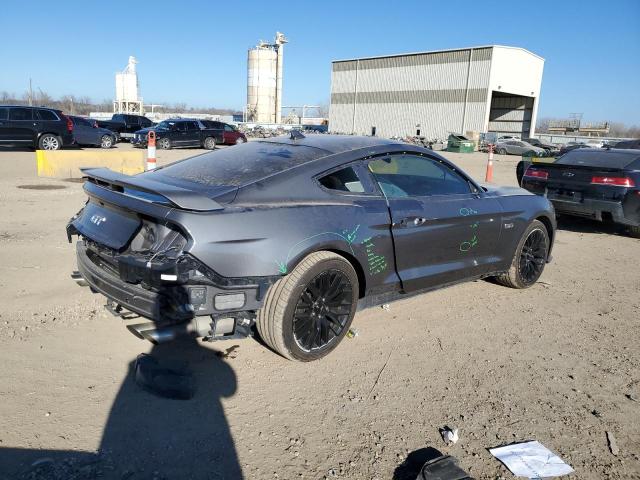 1FA6P8CFXM5107074 - 2021 FORD MUSTANG GT GRAY photo 3