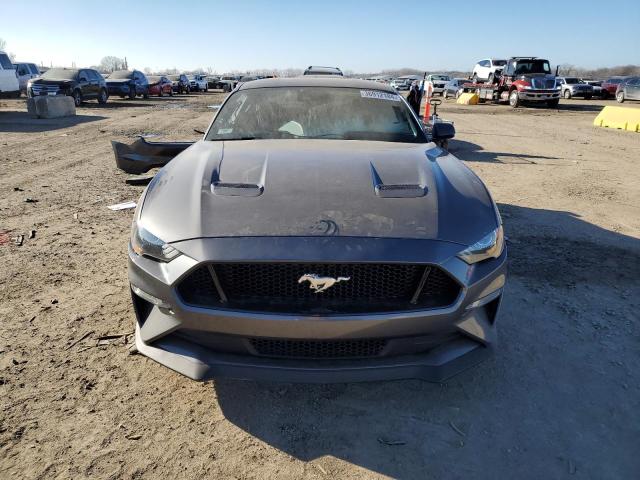 1FA6P8CFXM5107074 - 2021 FORD MUSTANG GT GRAY photo 5