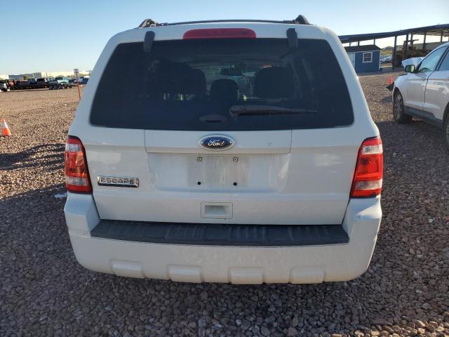 1FMCU0D72CKB67845 - 2012 FORD ESCAPE XLT WHITE photo 6